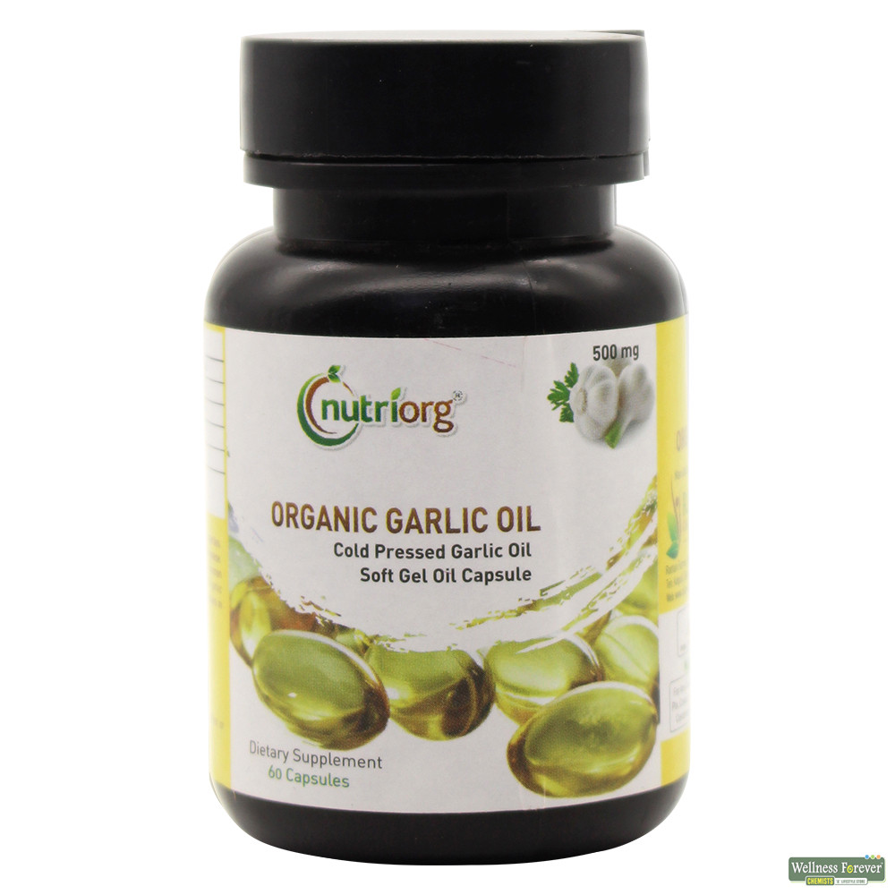 Buy Garlic Oil Capsule, 60 capsules Online Wellness Forever