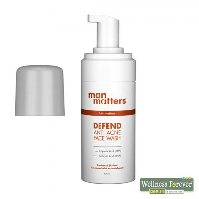 man matters face wash